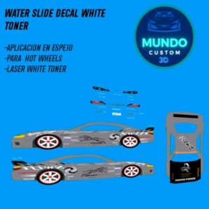 Decals "FAST" en Tinta Blanca: La Identidad de Competición para tu Nissan Silvia S15 Hot Wheels