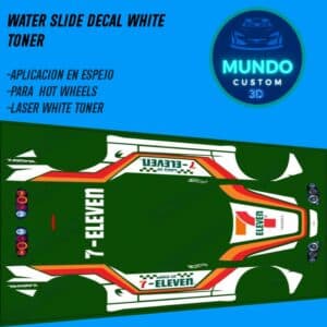 Decals "SIETE ONCE DRIFT" en Tinta Blanca: La Personalización Icónica para tu Toyota Supra MK4