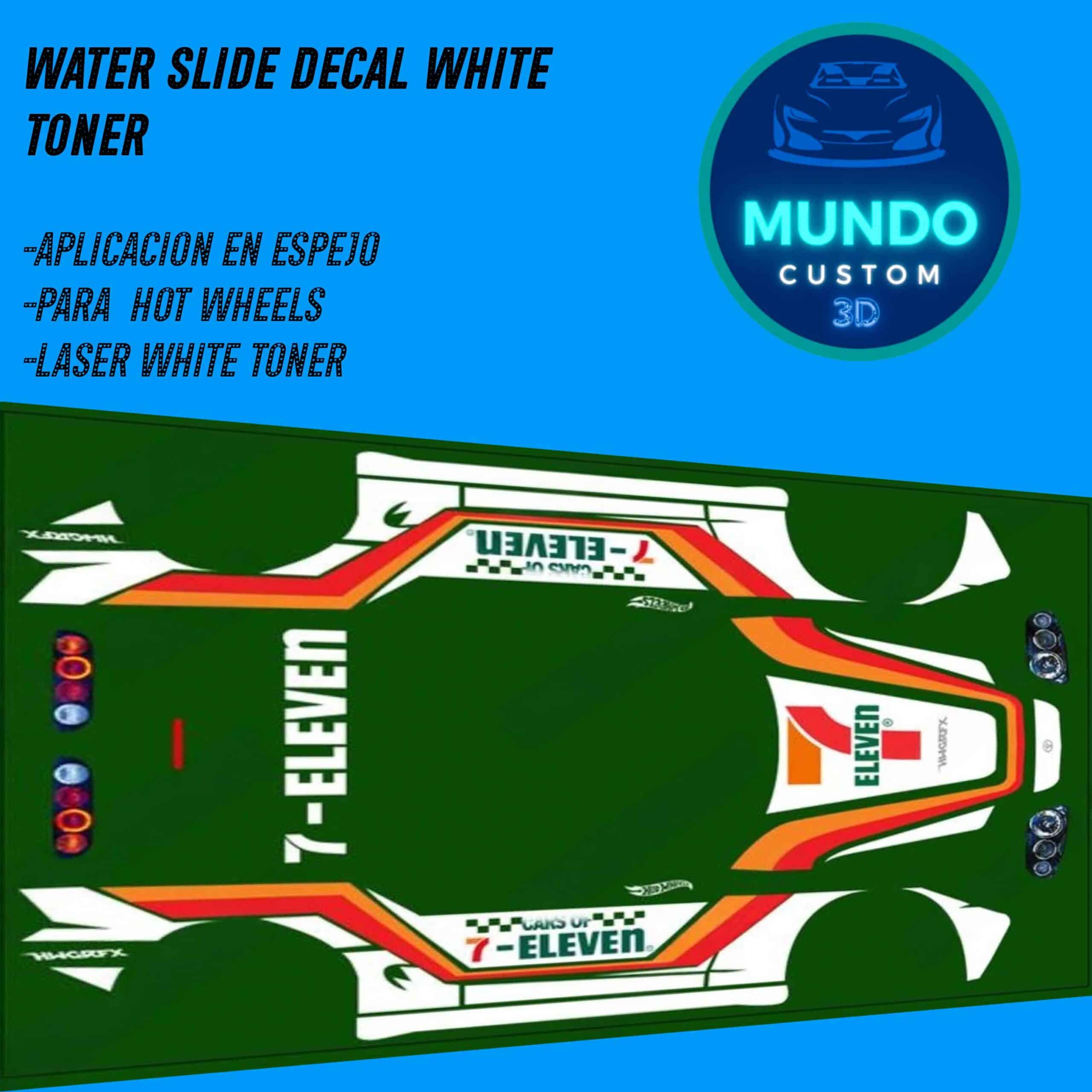 Decals "SIETE ONCE DRIFT" en Tinta Blanca: La Personalización Icónica para tu Toyota Supra MK4