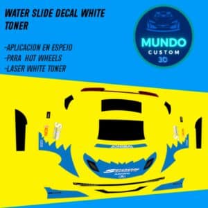Decals "SPN PERFORMANCE" en Tinta Blanca: La Evolución Técnica para tu Acura NSX 2017 Hot Wheels