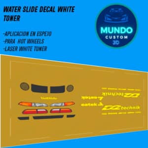 Decals "HECTOR STYLE" en Tinta Blanca: El ADN de Carrera para tu Honda Civic EG