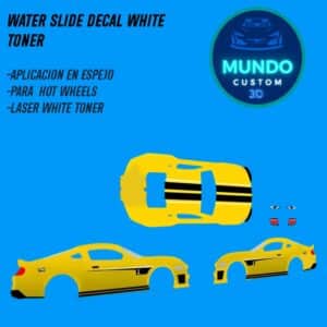 Decals "STH Heritage" en Tinta Blanca: La Exclusividad de Super Treasure Hunt para tu Shelby GT 500 2020
