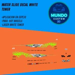 Decals "LEGACY OF THE FAST" en Tinta Blanca: El Homenaje Definitivo para tu Toyota Supra MK4 Hot Wheels