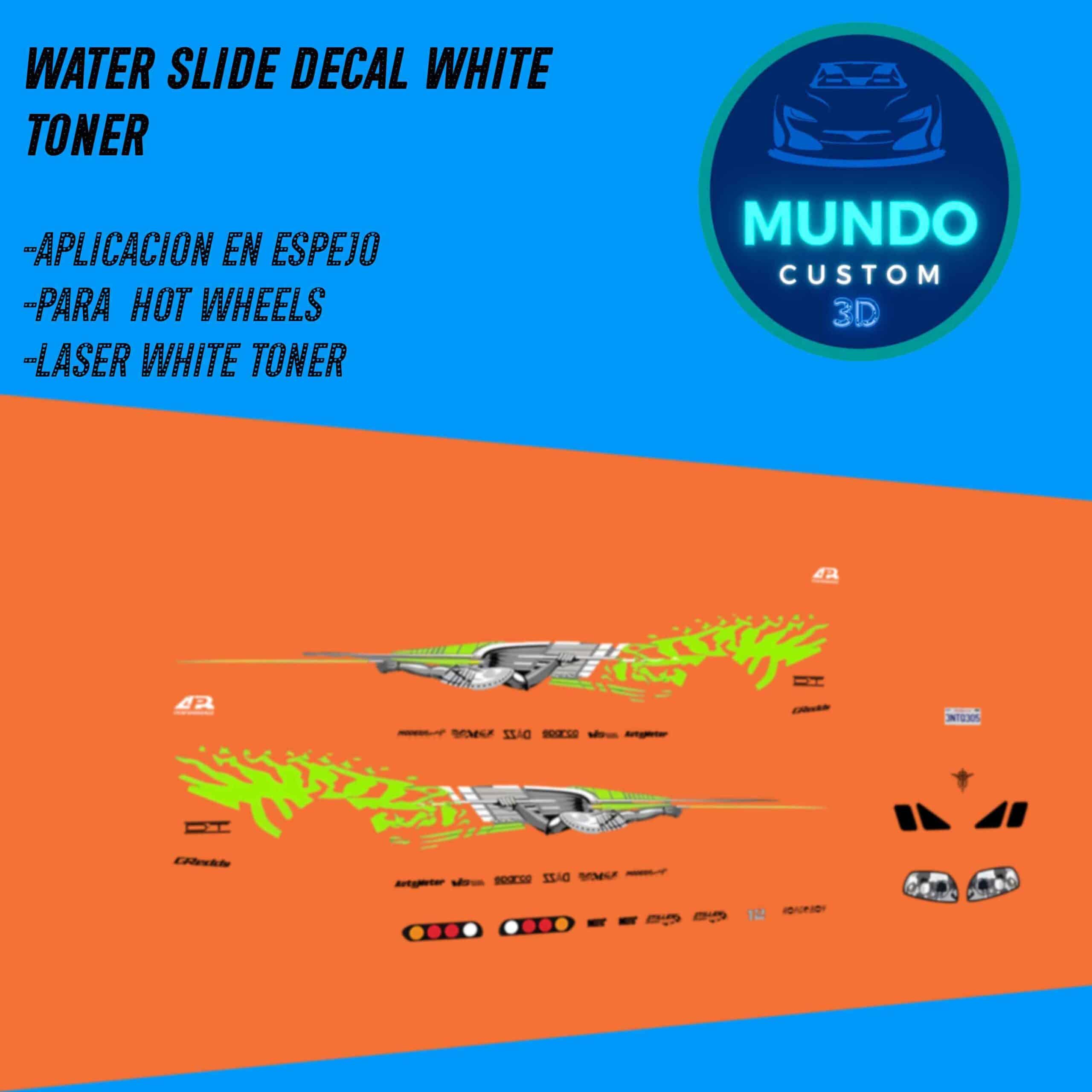 Decals "LEGACY OF THE FAST" en Tinta Blanca: El Homenaje Definitivo para tu Toyota Supra MK4 Hot Wheels
