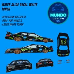 Decals "ENERGY DRINK" en Tinta Blanca: El Estilo Rally Extremo para tu Subaru Impreza 22B