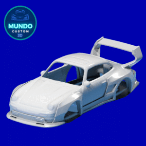 Bodykit "Pandem" en Resina: La Transformación Definitiva para tu Porsche Carrera 96 de Hot Wheels