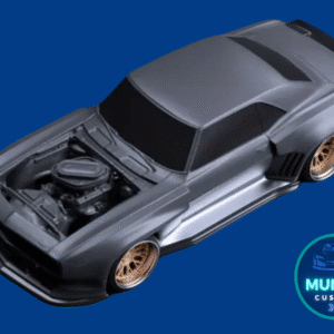 Bodykit Custom en Resina: Potencia y Estilo Pro-Touring para tu Chevrolet Camaro '69 Hot Wheels