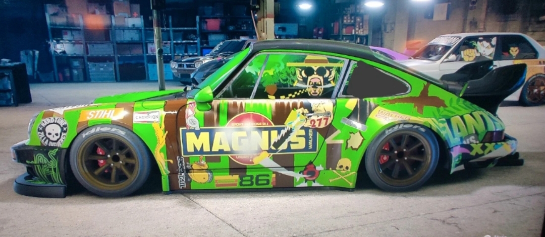 Decals Magnus NFS Tinta Blanca para Porsche 913 (993) GT2 Hot Wheels (Escala 1:64) - Imagen 2