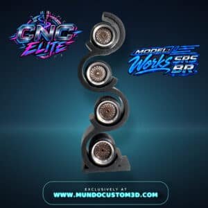 Llantas Custom SRS BR 1:64 – Serie CNC Elite | Máximo Realismo