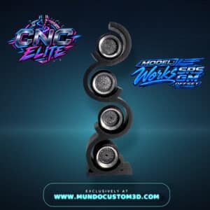 Llantas Custom SRS GM Offset 1:64 – Serie CNC Elite | Máximo Realismo