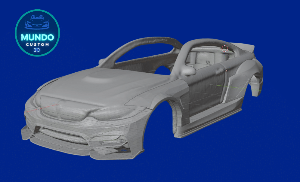 Bodykit Subdipub para BMW M4 Hot Wheels (Escala 1:64)