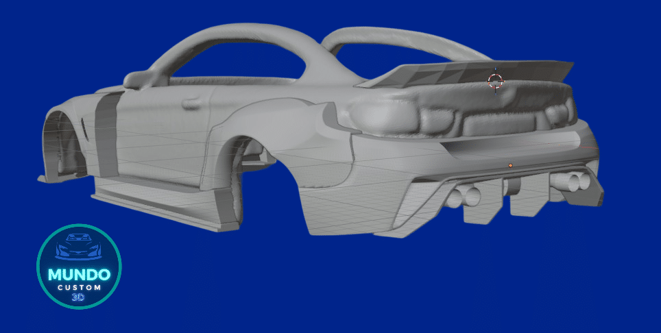 Bodykit Subdipub para BMW M4 Hot Wheels (Escala 1:64) - Imagen 3