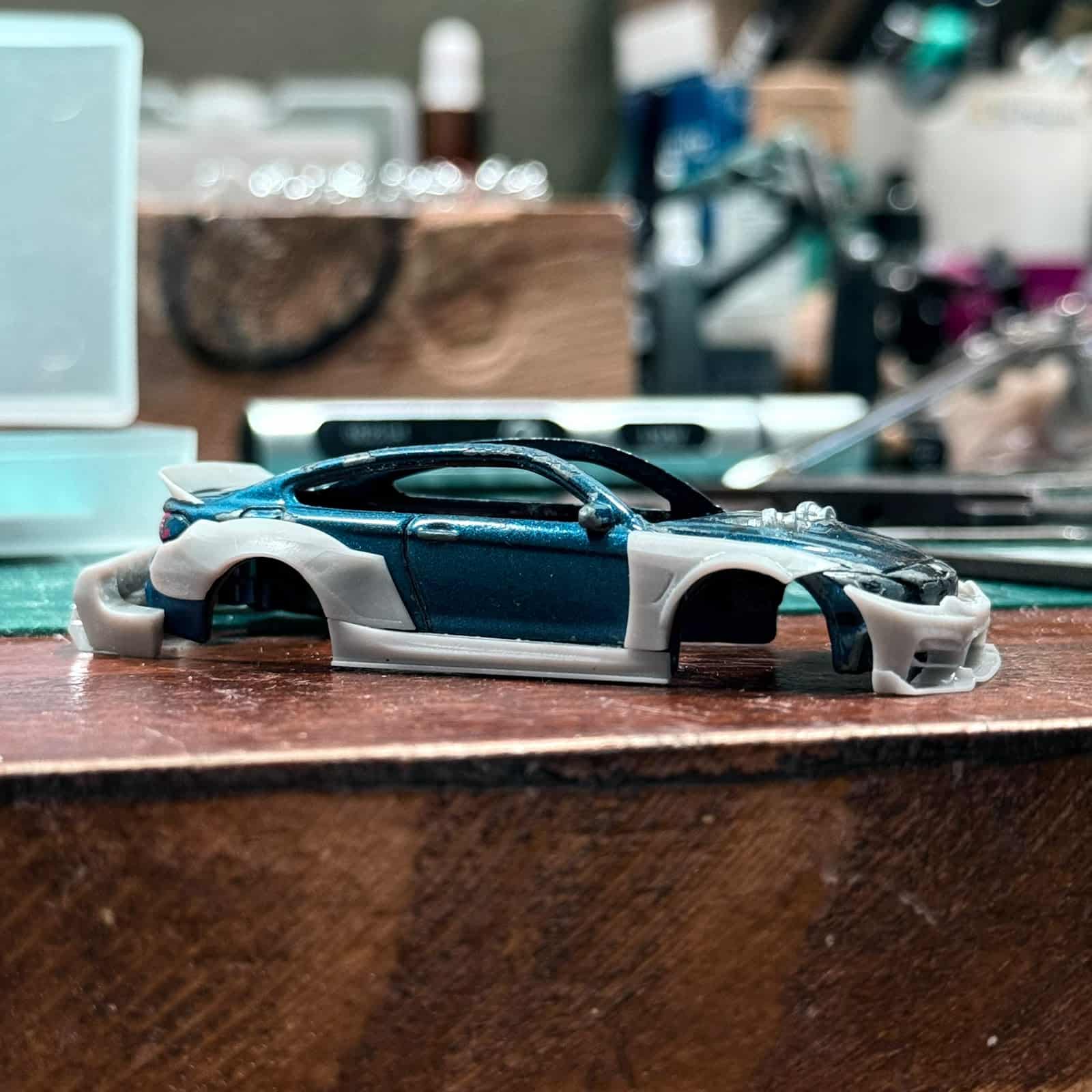 Bodykit Subdipub para BMW M4 Hot Wheels (Escala 1:64) - Imagen 4