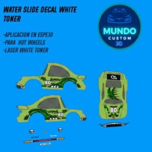 Set de Calcas Premium "Rexy" para Porsche Tooned Hot Wheels 1:64