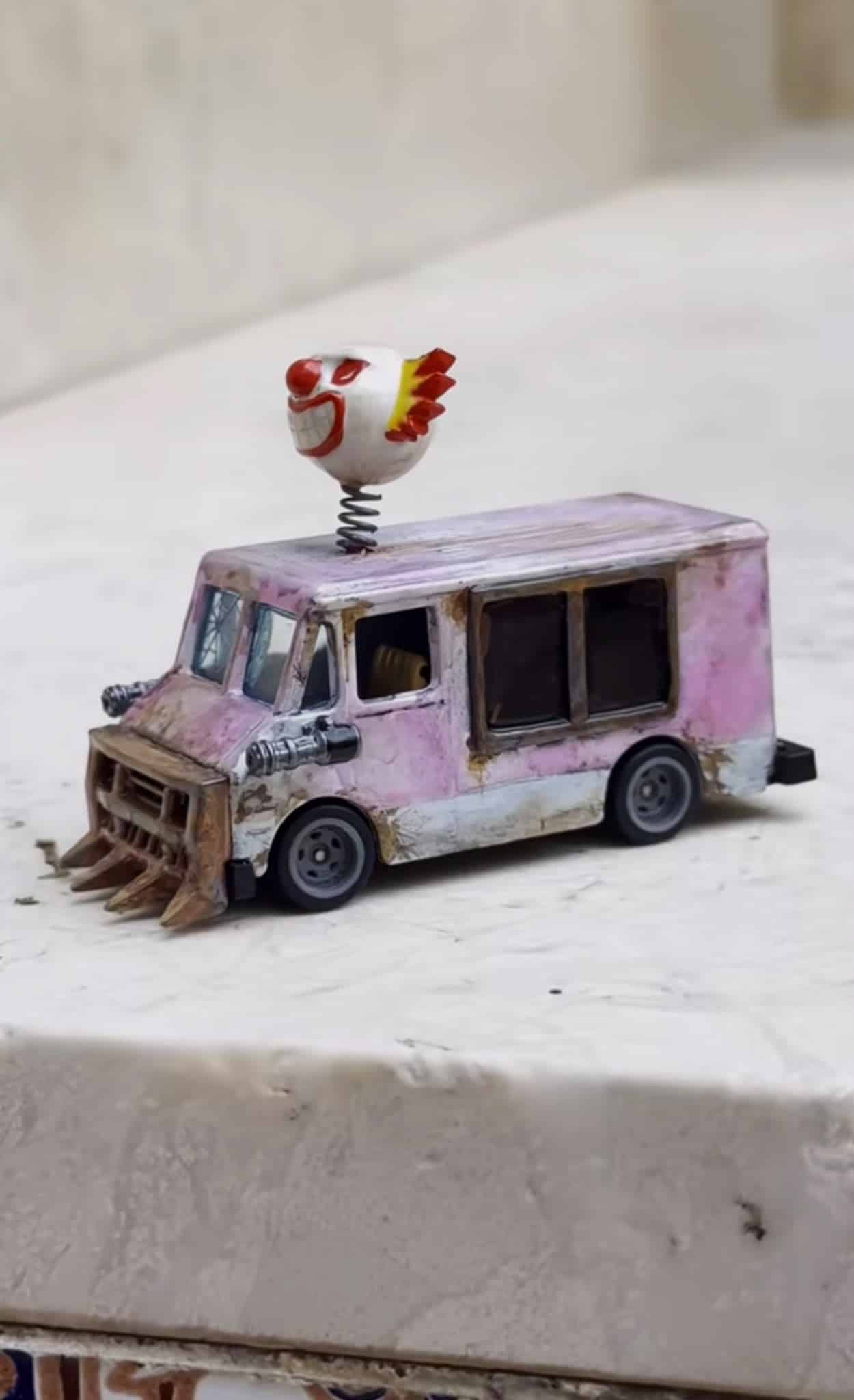 Kit de Piezas Sweet Tooth Van "Sweet Metal" para Hot Wheels (Escala 1:64) - Imagen 3
